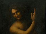 Paris Louvre Painting 1513-16 Leonardo da Vinci - St John the Baptist